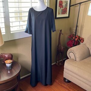 Black Maxi Dress, SZ XL 🎃